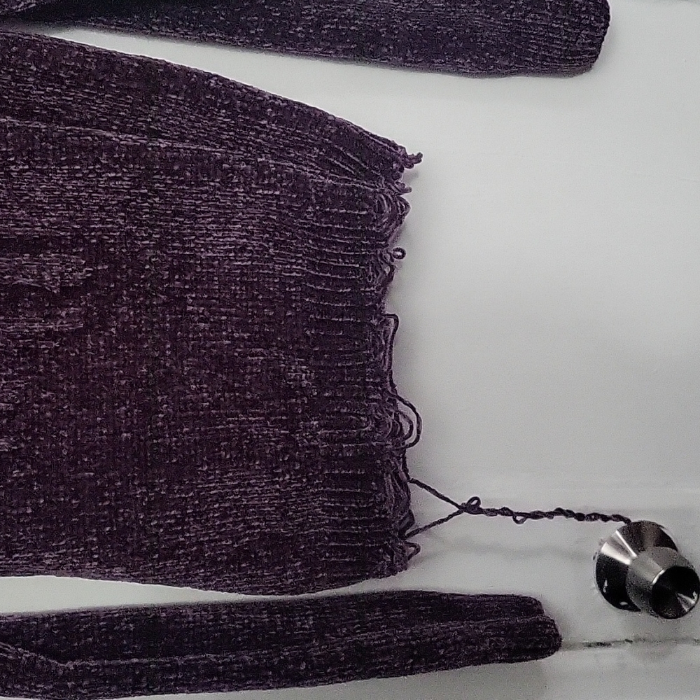 Purple Ruffle Pullover - Picture 5 of 8